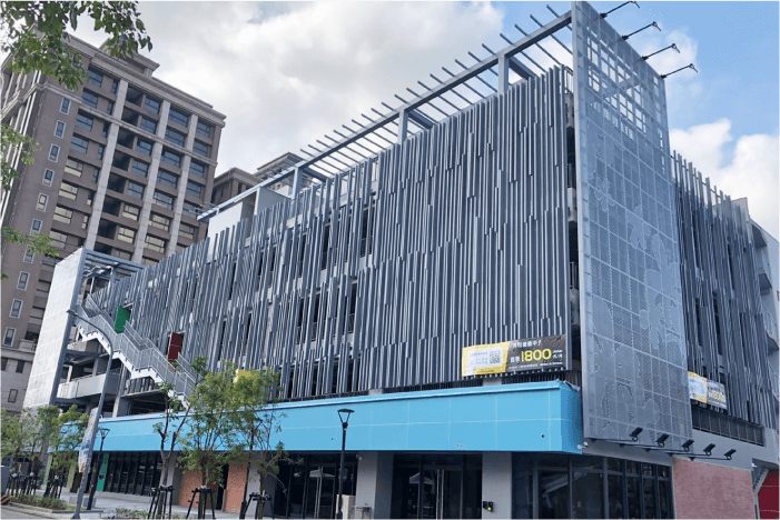 桃園龍潭運動公園立體停車場統包工程